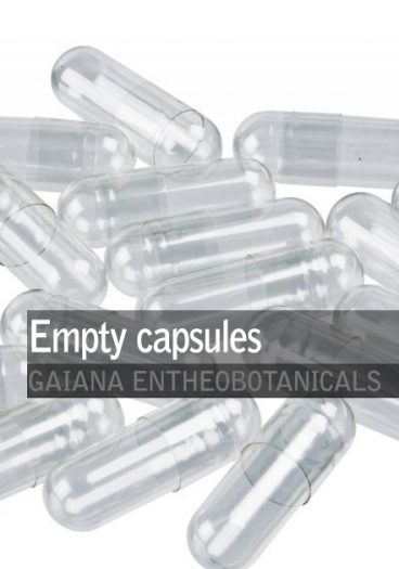 Empty vegetarian capsules